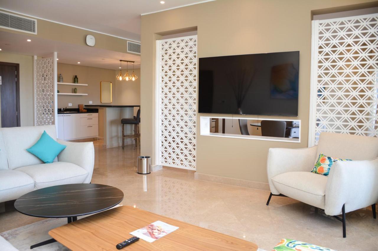 Steigenberger Aldau Beach Hotel Hurghada Luaran gambar A living room at the hotel