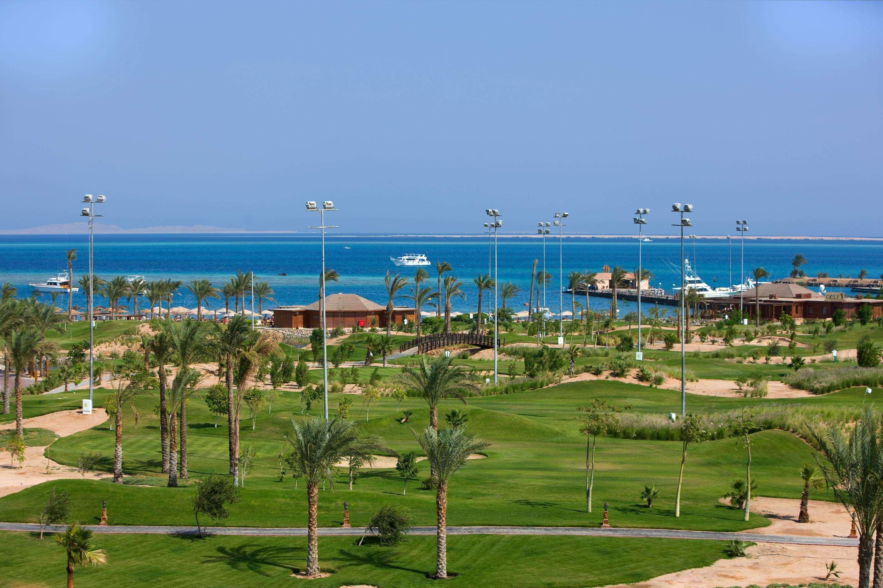 Steigenberger Aldau Beach Hotel Hurghada Luaran gambar View of the Red Sea from the resort