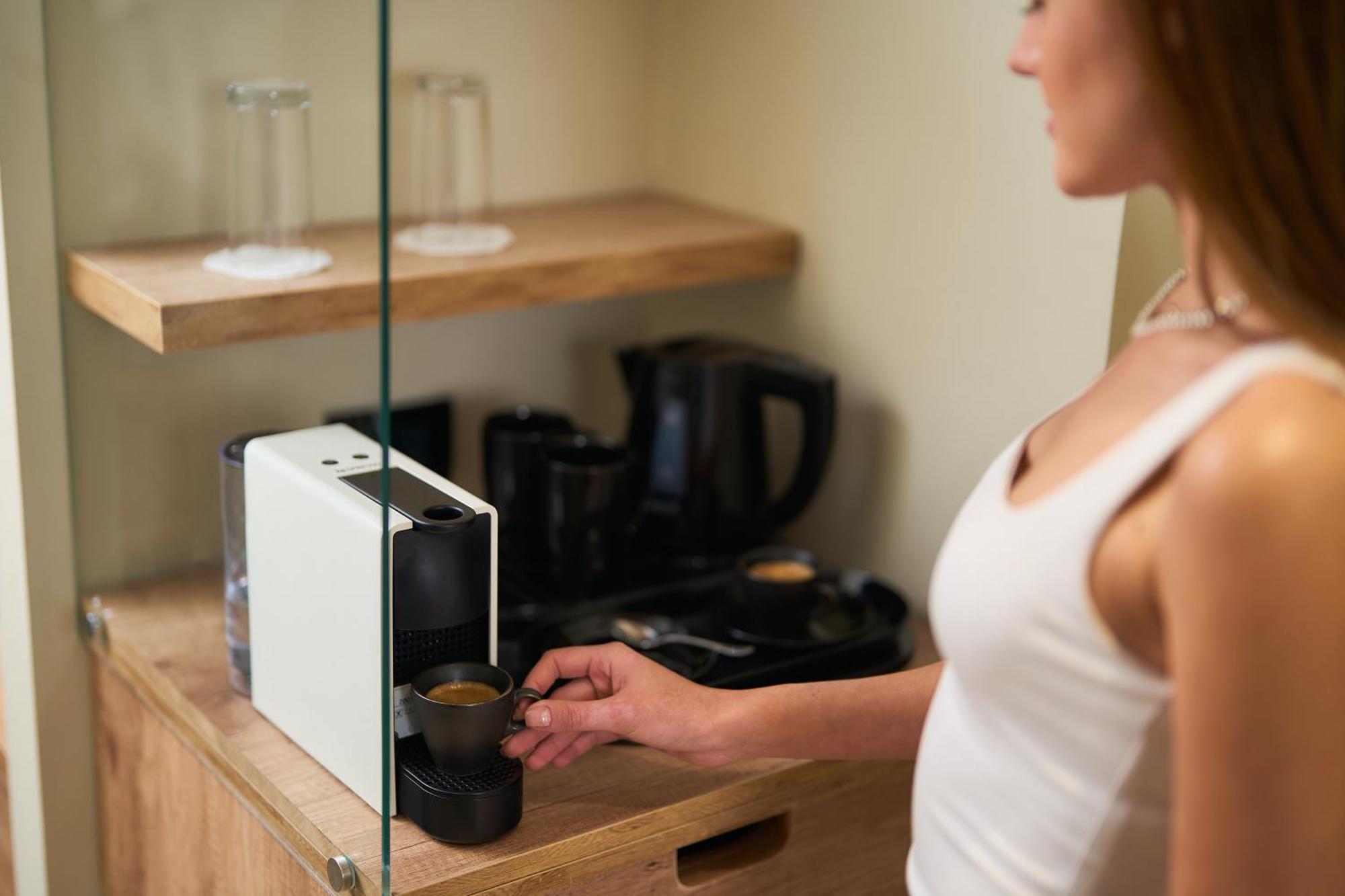 Steigenberger Aldau Beach Hotel Hurghada Luaran gambar A capsule coffee machine